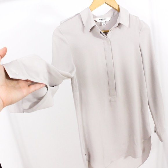 *Ever New Melbourne Grey Blouse - Picture 6 of 10